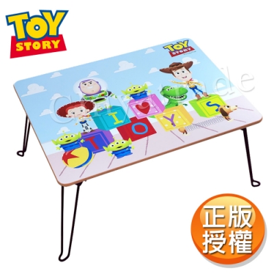 【百科良品】迪士尼Disney 台灣製 玩具總動員 摺疊桌 方桌 和室桌 兒童桌60x48x30cm