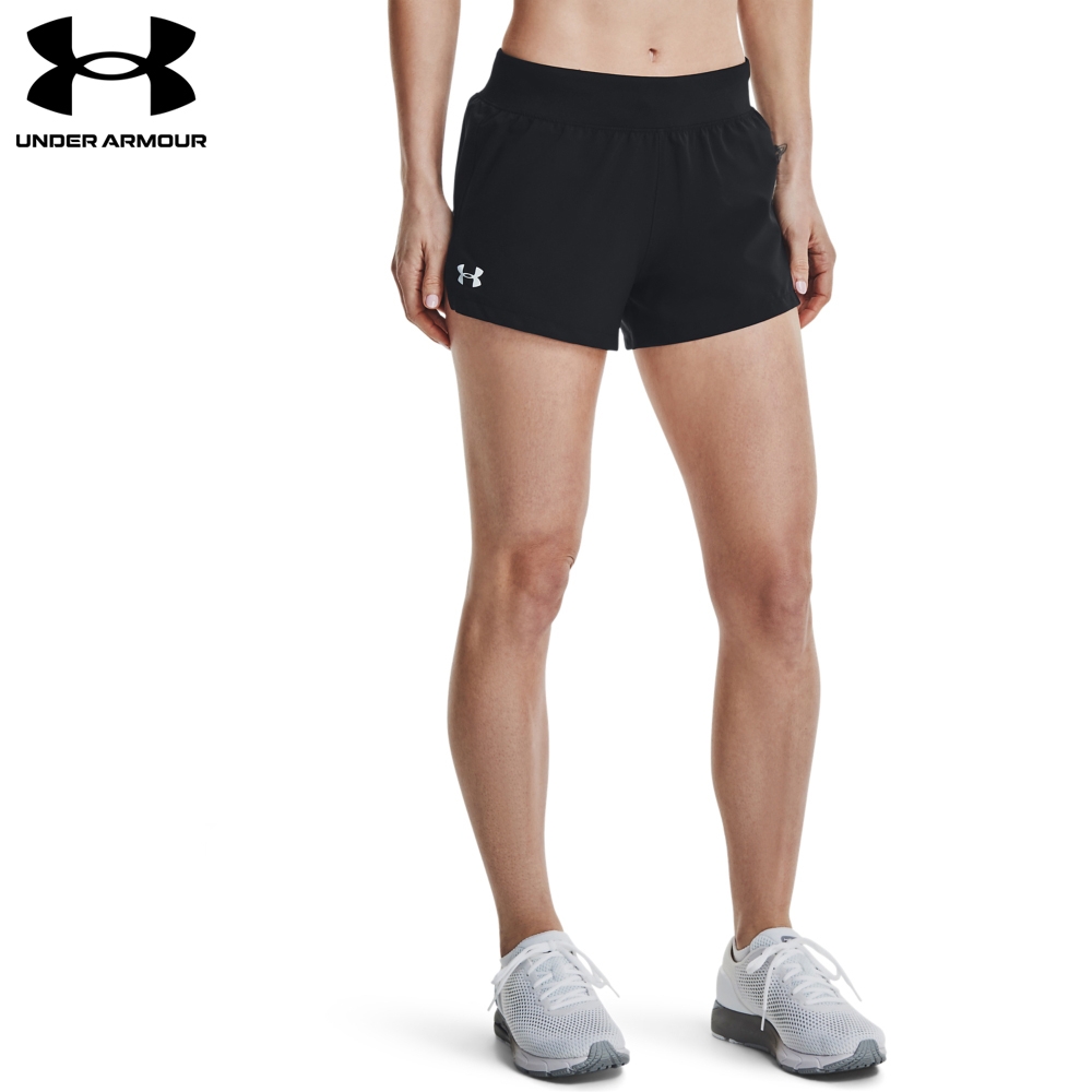 【UNDER ARMOUR】UA 女 3’’ Launch短褲-優惠商品