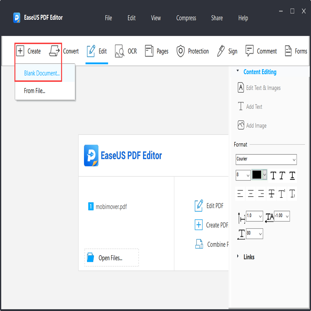 EaseUS PDF Editor EaseUS PDF編集ソフト Windows - ビジネスソフト