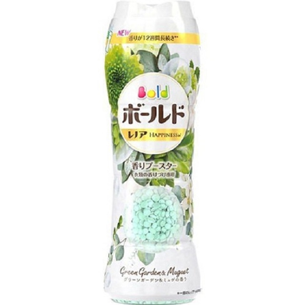 日本版【P&G】BOLD本格消臭衣物芳香粒 2020限定版香香豆520ml 鈴蘭花香