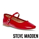 STEVE MADDEN-VINETTA 漆皮圓頭瑪莉珍鞋-紅色 product thumbnail 1