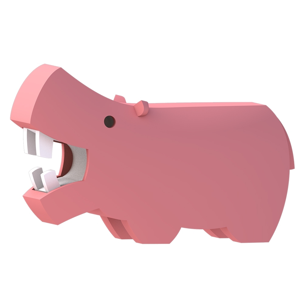 HALFTOYS 哈福玩具-3D動物樂園：HIPPO 河馬 STEAM教育玩具