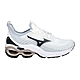 MIZUNO WAVE CREATION 22 WAVEKNIT 男慢跑鞋 J1GC213390 白黑金 product thumbnail 1