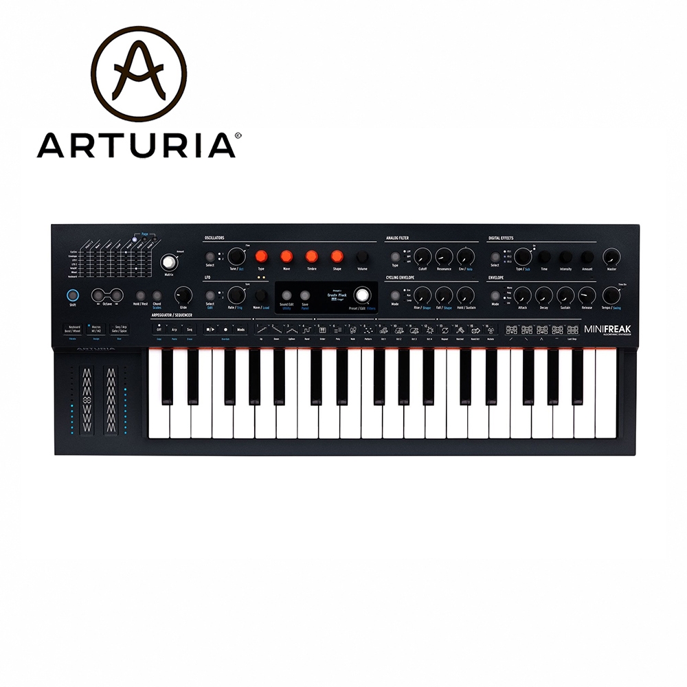 Arturia MiniFreak 37鍵 複音合成器鍵盤