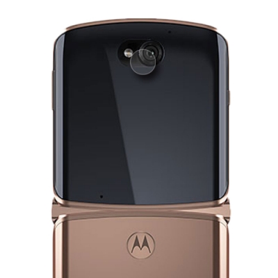 O-one小螢膜 Motorola razr 5G 犀牛皮鏡頭保護貼 (兩入)