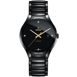 RADO 雷達 官方授權 True 真我系列鑽石自動機械腕錶 迎春好禮-40mm R03 R27056712