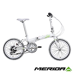 《MERIDA》美利達 飛翔50折疊車 白 20輪徑 