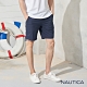 Nautica 男裝 修身快乾高爾夫短褲 -藍色 product thumbnail 1