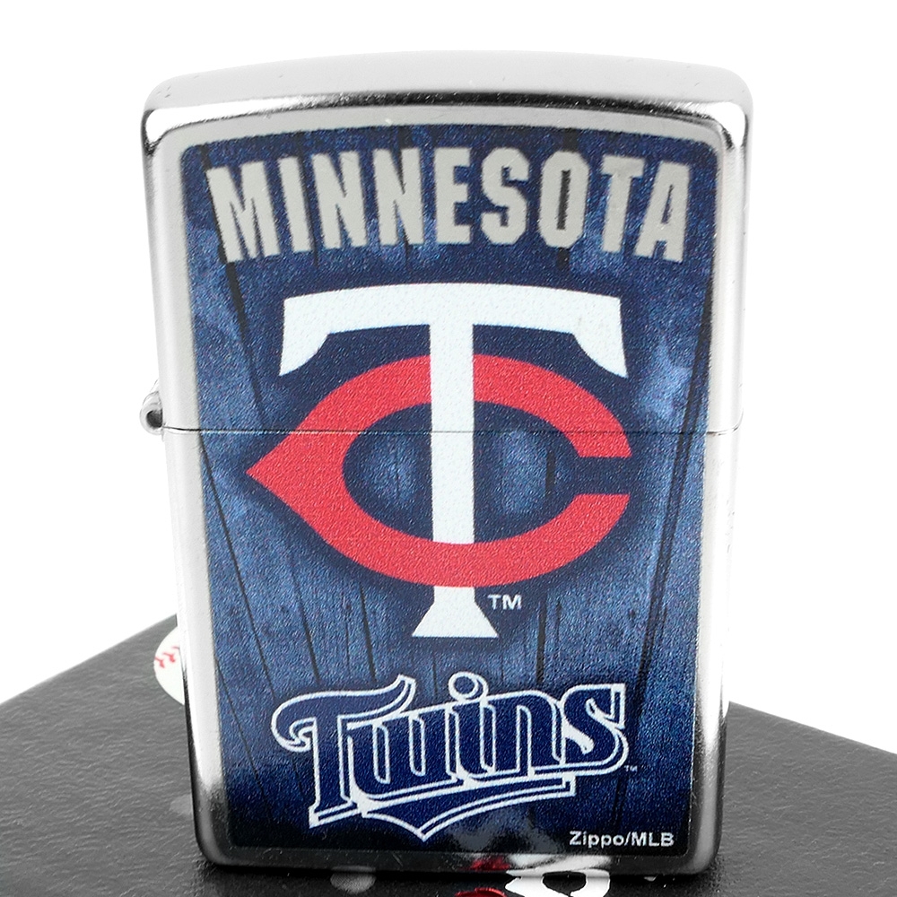 ZIPPO 美系~MLB美國職棒大聯盟-美聯-Minnesota Twins明尼蘇達雙城隊