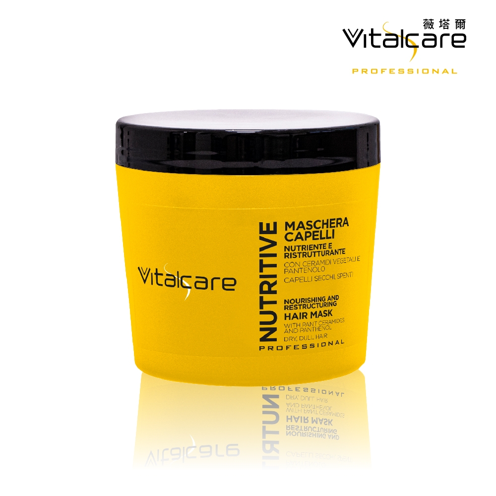 【Vitalcare 薇塔爾】植本維他命B5滋養護髮膜(乾燥易斷裂、受損髮質專用) 500ml