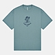 CONVERSE FLOWER FRIENDS TEE 短袖上衣 男 花卉系列 藍色_10024757-A03 product thumbnail 1