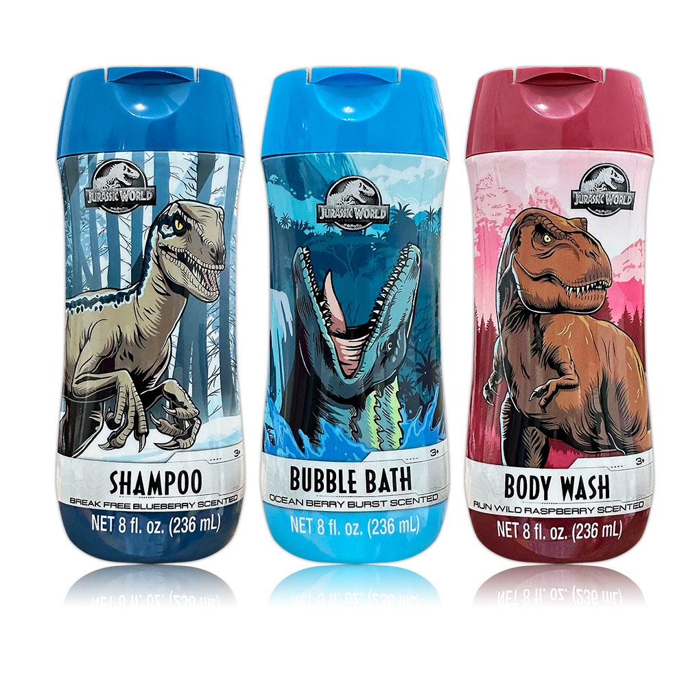 Jurassic World 兒童泡泡浴/沐浴乳/洗髮精 236ml(任選2入)