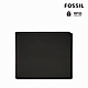 FOSSIL Derrick 真皮帶翻轉證件格RFID皮夾-黑色 ML3681001 product thumbnail 1