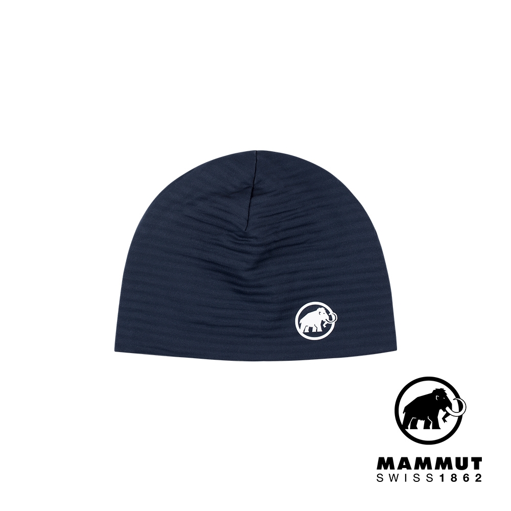 【Mammut 長毛象】Taiss Light Beanie 保暖輕量機能毛帽 海洋藍 #1191-01071