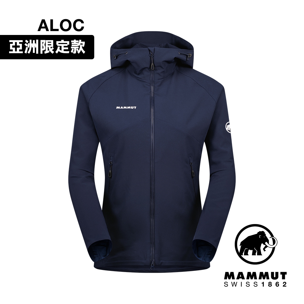 Mammut長毛象】 Macun 2.0 SO Hooded Jacket AF W 日系防潑水軟殼連帽