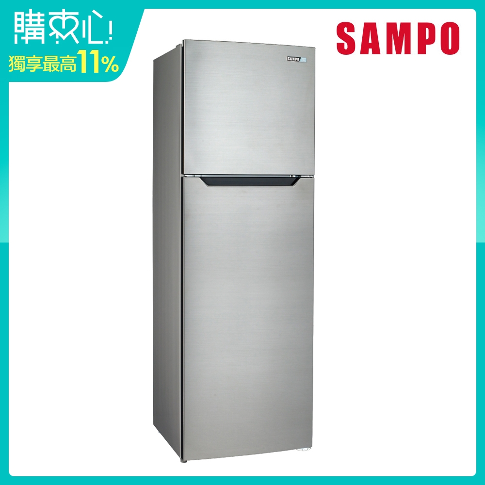 [福利機]SAMPO聲寶 250L 經典品味定頻雙門電冰箱 SR-B25G product image 1