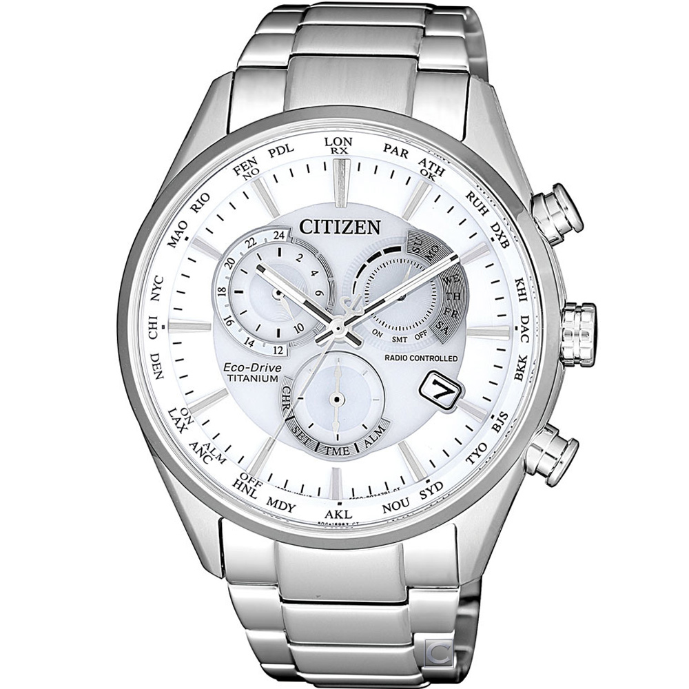 CITIZEN 電波對時限量腕錶(CB5020-87A)44mm