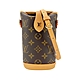 Louis Vuitton Fold Me 字花帆布斜背/薯條包(M80874-咖) product thumbnail 1