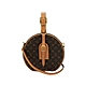 二手品 Louis Vuitton Petite Boite Chapeau 硬盒圓餅二用包(M43514-棕) product thumbnail 1