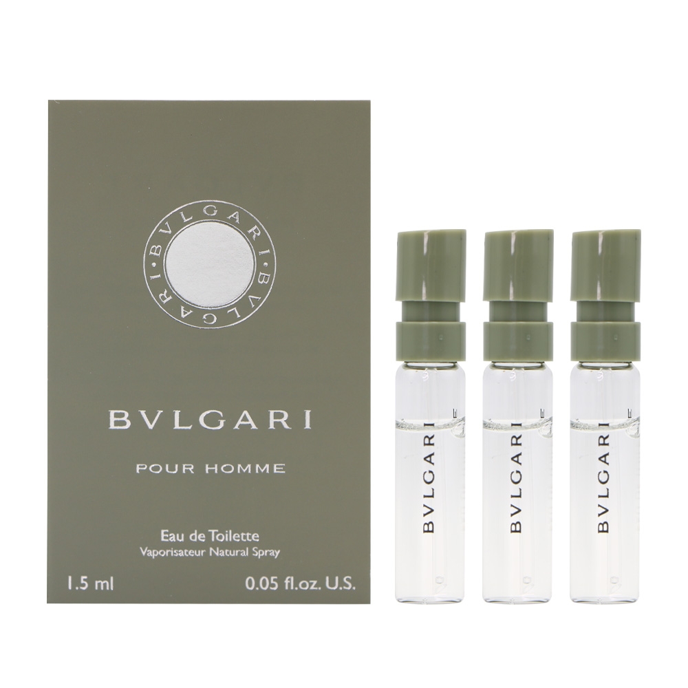 BVLGARI寶格麗經典大吉嶺中性淡香水1.5ml 噴式針管*3入組| 其他品牌