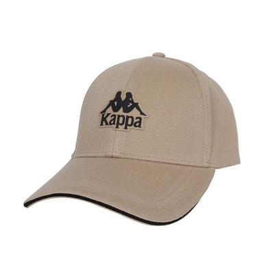 KAPPA 運動帽-防曬 遮陽 棒球帽 運動 帽子 DZ8MB05-6320 奶茶黑