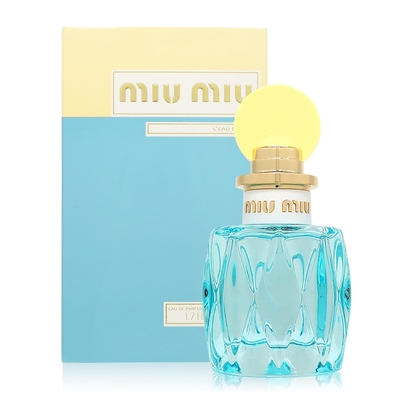 Miu Miu L Eau Bleue 春日花園女性淡香精 EDP 50ml (平行輸入)