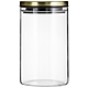 《Premier》Freska玻璃密封罐(金950ml) | 保鮮罐 咖啡罐 收納罐 零食罐 儲物罐 product thumbnail 1