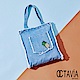 OCTAVIA 8  -  寫本書  閱讀人文隨手A4雜誌包 -  淺藍鳳梨 product thumbnail 1