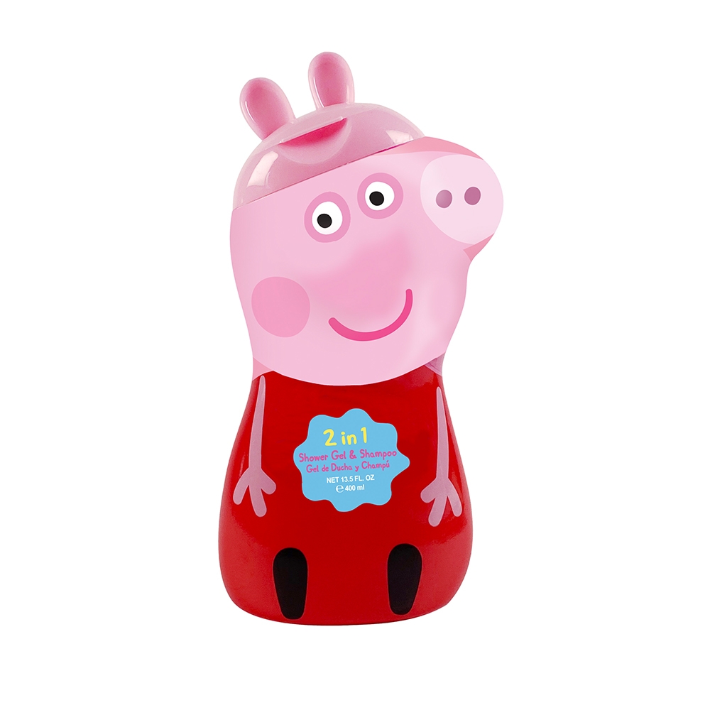 Peppa Pig 佩佩豬 2合1沐浴洗髮精 400ml(限量收藏版)