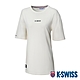 K-SWISS Oversized Tee寬版水洗純棉T恤-女-米白 product thumbnail 1