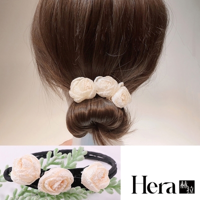 【HERA赫拉】韓式文藝花朵花苞盤髮器-3色