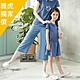 PIPPY 清新小圓點吸濕排汗洋裝 藍120-165cm product thumbnail 1