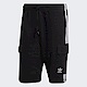 Adidas 3s Cargo Short [HB9542] 男 短褲 運動 休閒 工裝口袋 彈性 舒適 愛迪達 黑 product thumbnail 1