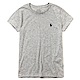 Polo Ralph Lauren 熱銷小馬圓領素面短袖T恤(女)-灰色 product thumbnail 1