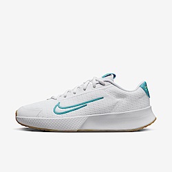 Nike W Vapor Lite 2 HC [DV2019-103] 女 網球鞋 運動 比賽 訓練 硬地 白 藍綠