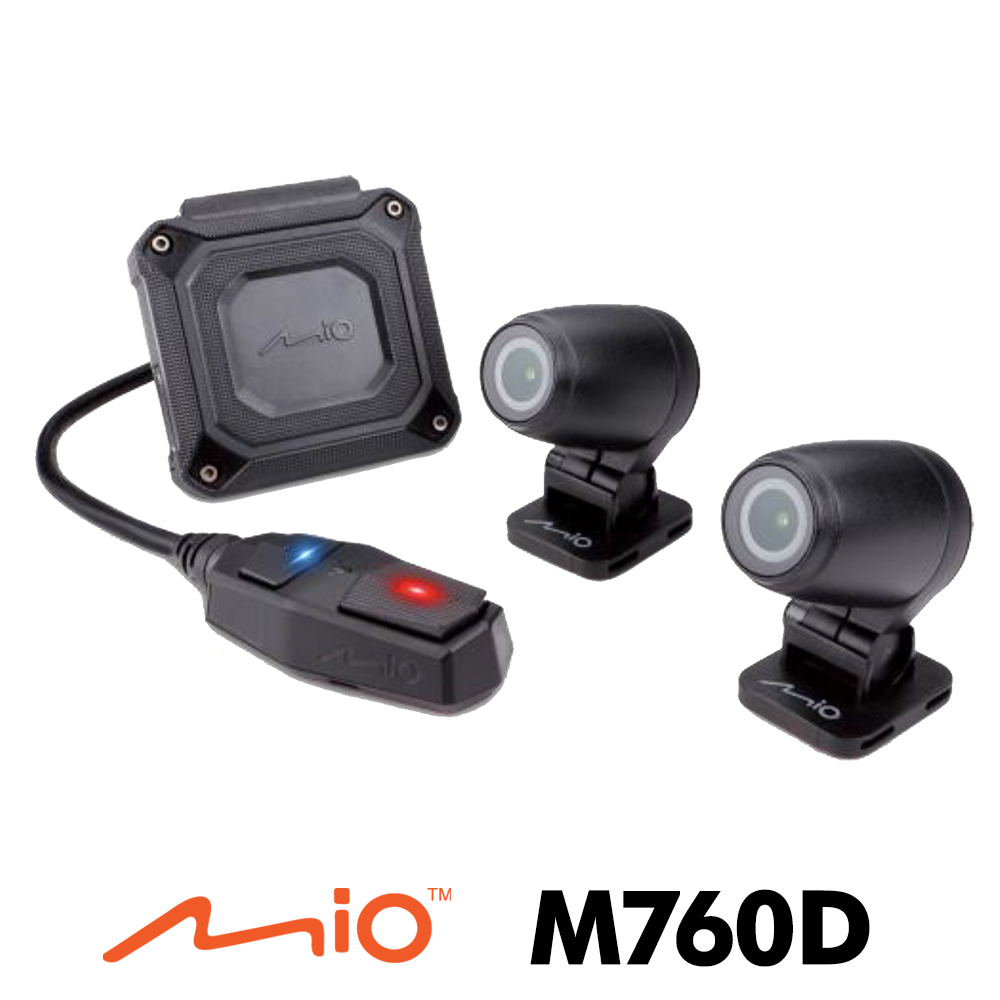 【超值】Mio MiVue M760D 星光夜視雙鏡頭 分離式GPS 機車行車記錄器-急速配 - 機車行車記錄器 - @網紅直播人氣商品