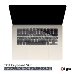 [ZIYA] Apple MacBook Air13/Air15 鍵盤保護膜 超透TPU材質(A2681/A2941)