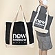 New Balance 肩背包 Classic Canvas Tote Bag 黑 男女款 大容量 背包 包包 經典 NB LAB23027BK product thumbnail 1