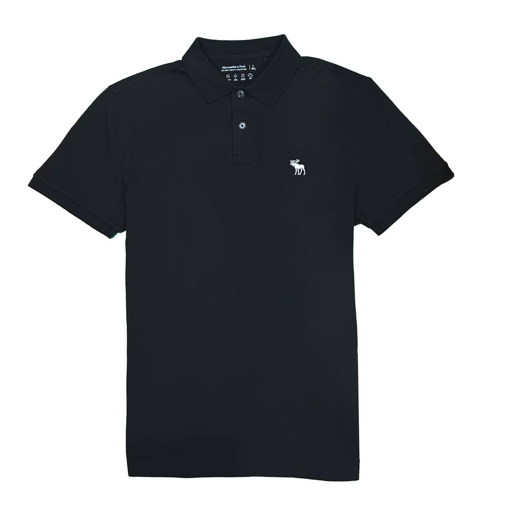 AF Abercrombie & Fitch A&F 短袖POLO 黑灰色 2463
