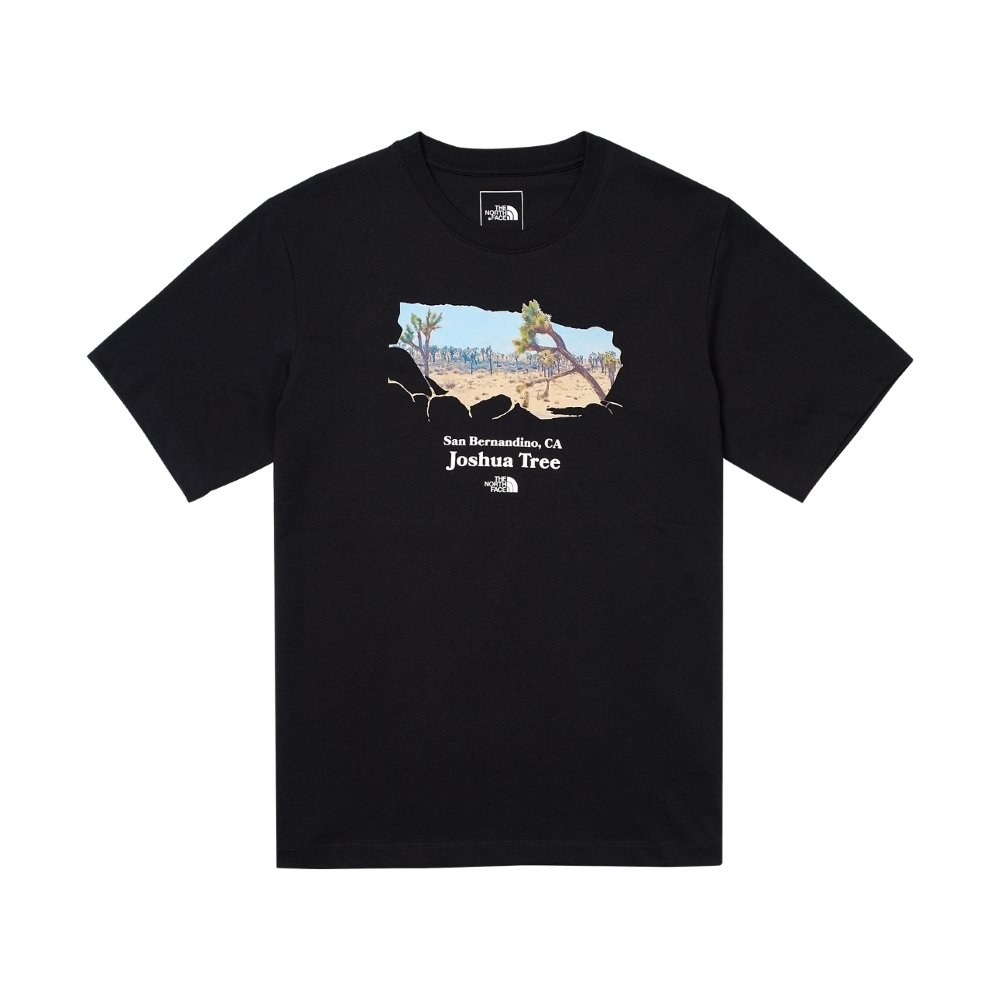 The North Face M PWL JOSHUA TREE EMB SS TEE 男短袖上衣-黑-NF0A88GJJK3