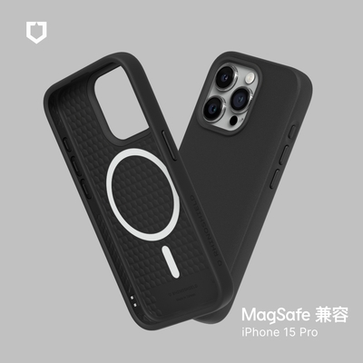 犀牛盾 iPhone 15 Pro SolidSuit(MagSafe兼容)超強磁吸手機殼