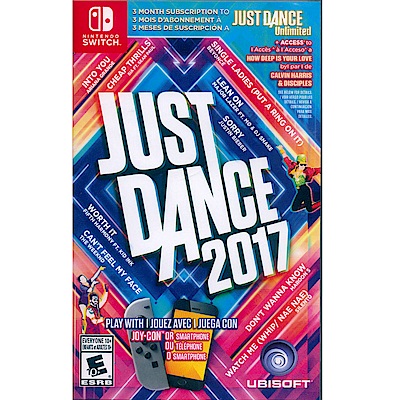 舞力全開 2017 Just Dance 2017  -NS Switch 英文美版