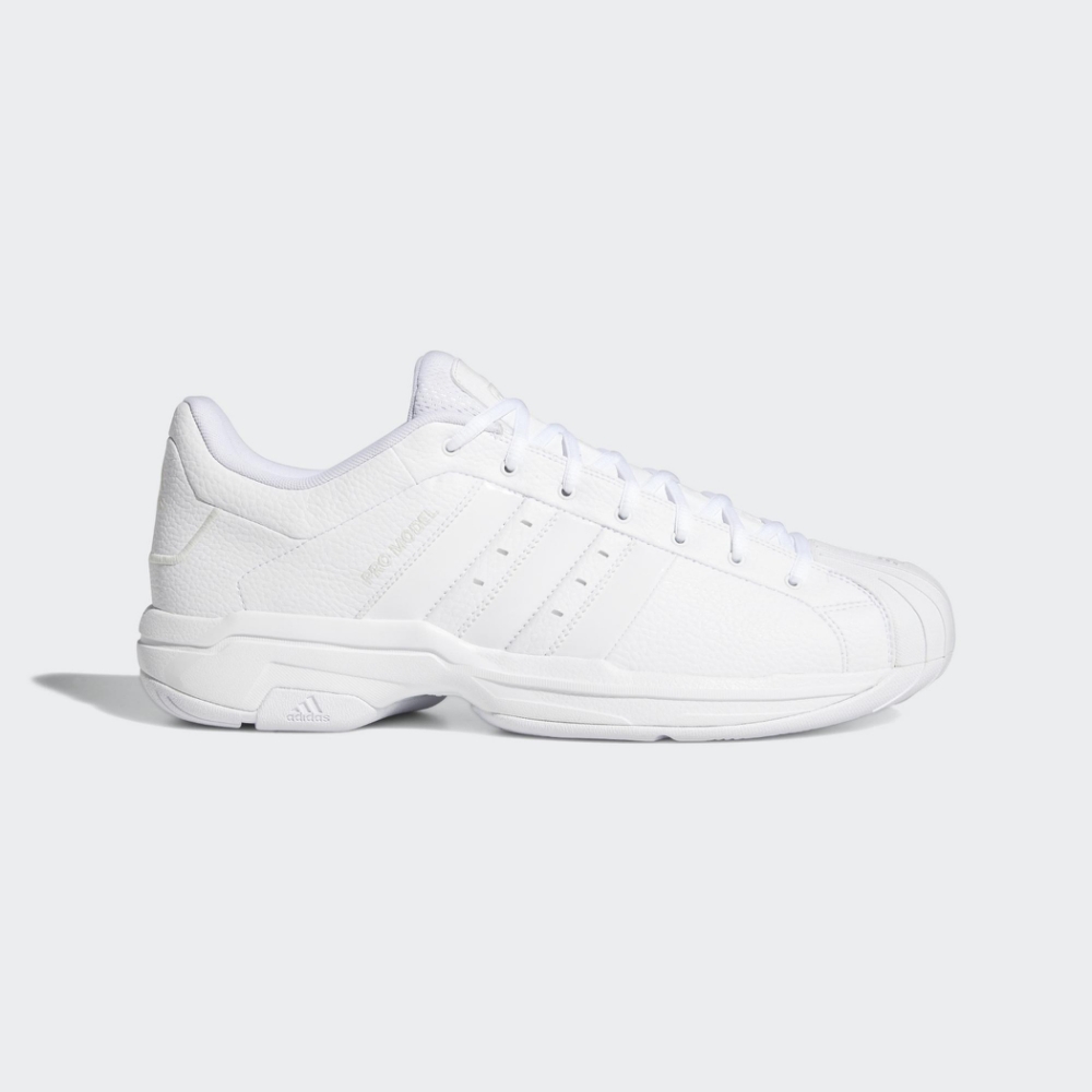 ADIDAS Pro Model 2G Low 男籃球鞋-白-FX7099