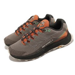 Merrell 野跑鞋 Moab Flight 男鞋 灰 橙 黃金大底 郊山 登山 越野 輕量 戶外 健走 ML067485