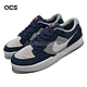 Nike 滑板鞋 SB Force 58 運動 男鞋 麂皮 帆布 拼接設計 包覆 球鞋穿搭 藍 白 CZ2959-403 product thumbnail 1
