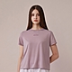 GIORDANO 女裝冰涼感開衩上衣 G-MOTION系列 - 03 仿段彩超凡紫 product thumbnail 2