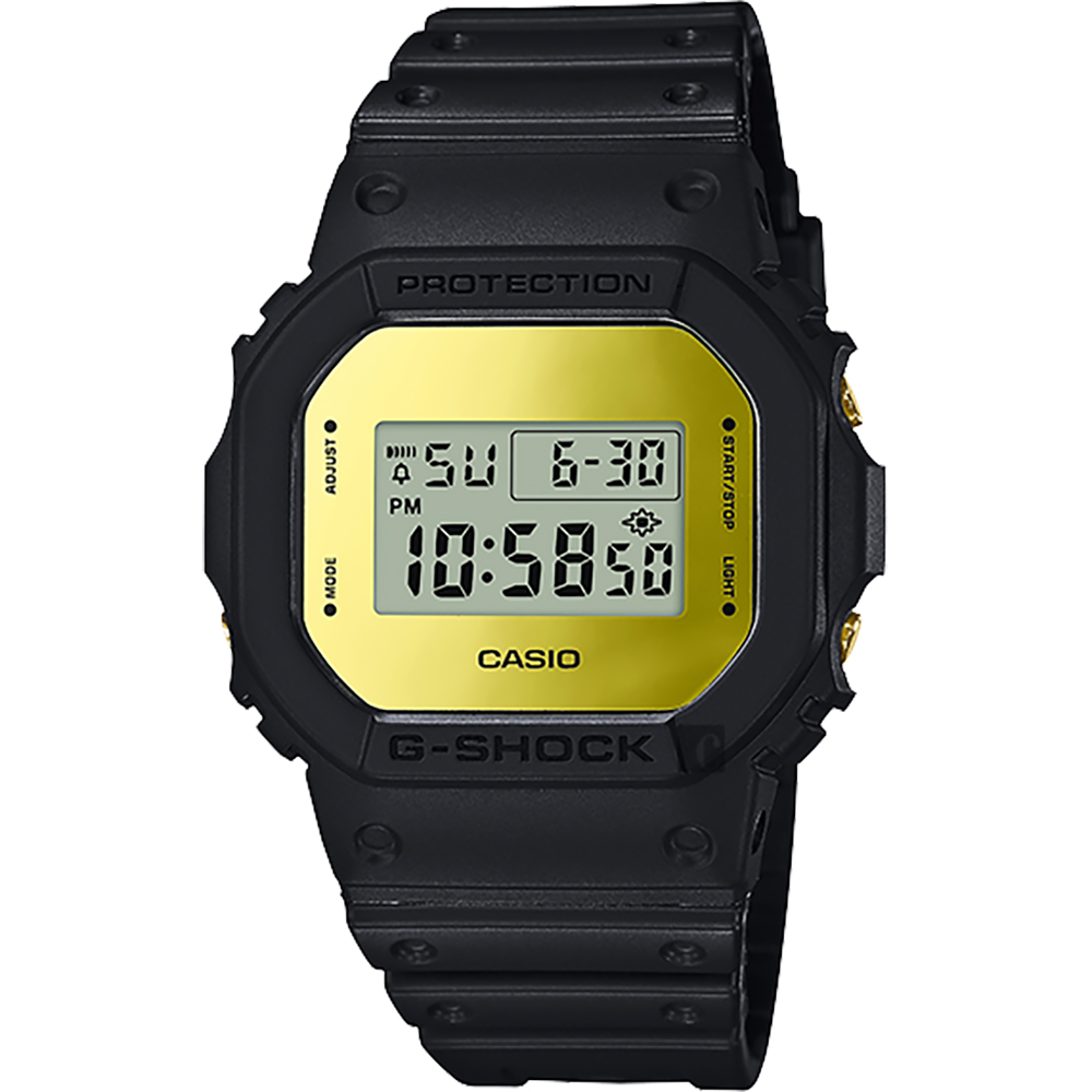 CASIO 卡西歐 G-SHOCK 35周年 MIRROR? DW-5600 經典王者手錶