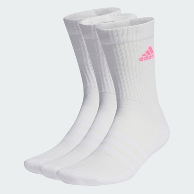 【adidas 愛迪達】 中筒襪 3 雙入 男/女 IP2635