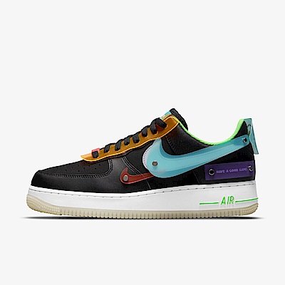 Nike Air Force 1 07 Lv8 [DO7085-011] 男女 休閒鞋 經典 AF1 夜光 電競 黑