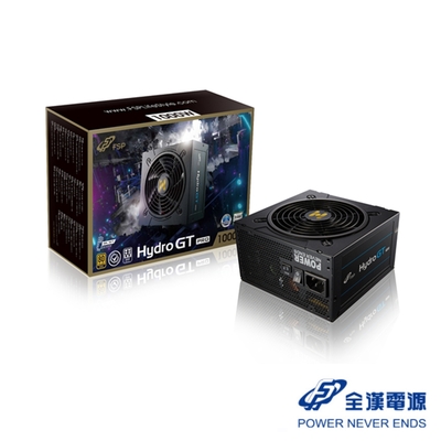 FSP 全漢 HYDRO GT PRO 1000W 80PLUS 金牌 電源供應器(HGT-1000)